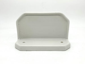 Art Deco Compact Porcelain Bathroom Shelf C.1920 - Ideal for a Shower Cubicle.