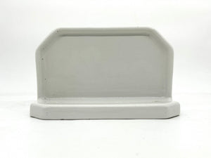 Art Deco Compact Porcelain Bathroom Shelf C.1920 - Ideal for a Shower Cubicle.