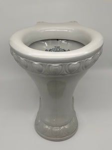 The "EXCELSIOR" WC Pan with Art Nouveau Shields C.1900