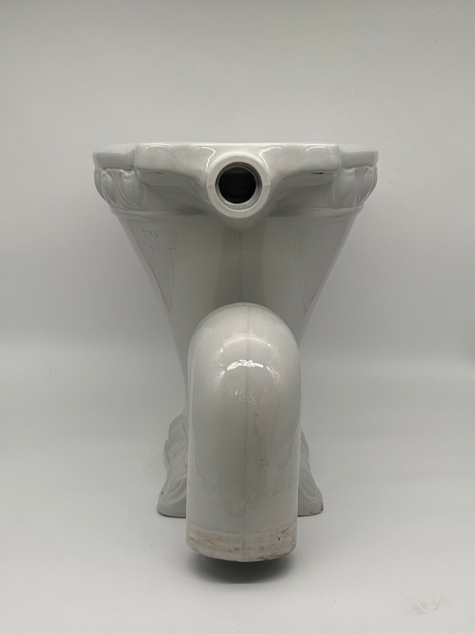 The "EXCELSIOR" WC Pan with Art Nouveau Shields C.1900