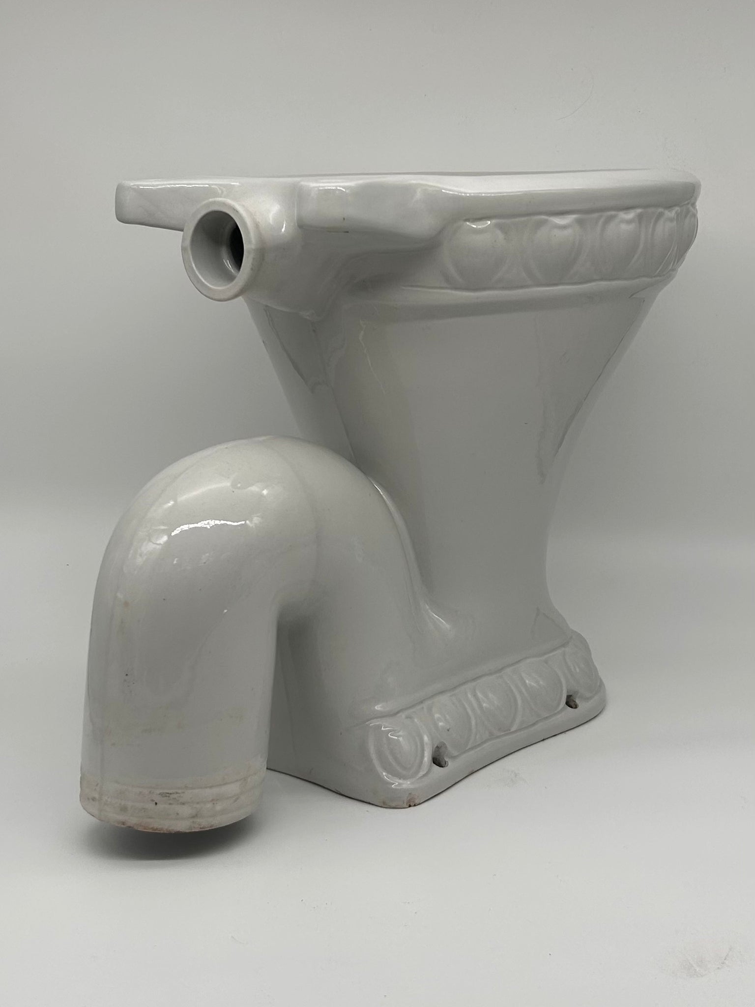 The "EXCELSIOR" WC Pan with Art Nouveau Shields C.1900