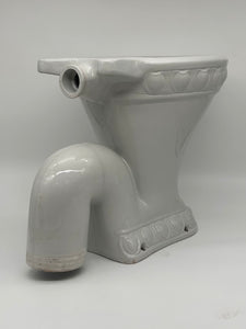 The "EXCELSIOR" WC Pan with Art Nouveau Shields C.1900