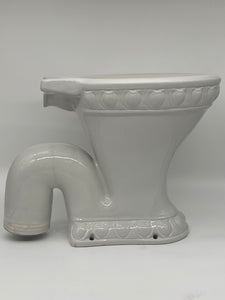 The "EXCELSIOR" WC Pan with Art Nouveau Shields C.1900