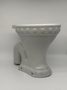 The "EXCELSIOR" WC Pan with Art Nouveau Shields C.1900