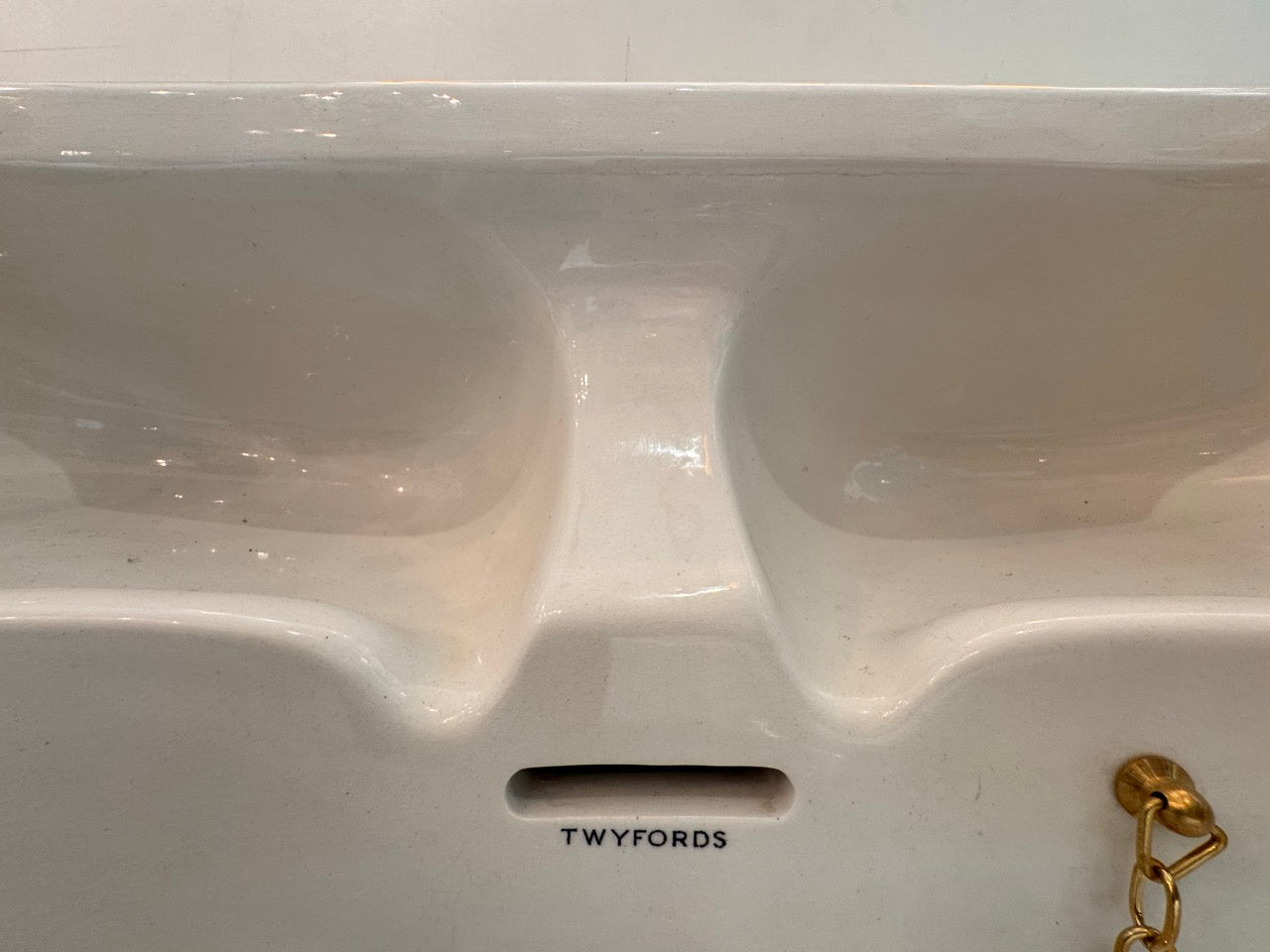 Deco Basin and Pedestal by Twyfords C.1930