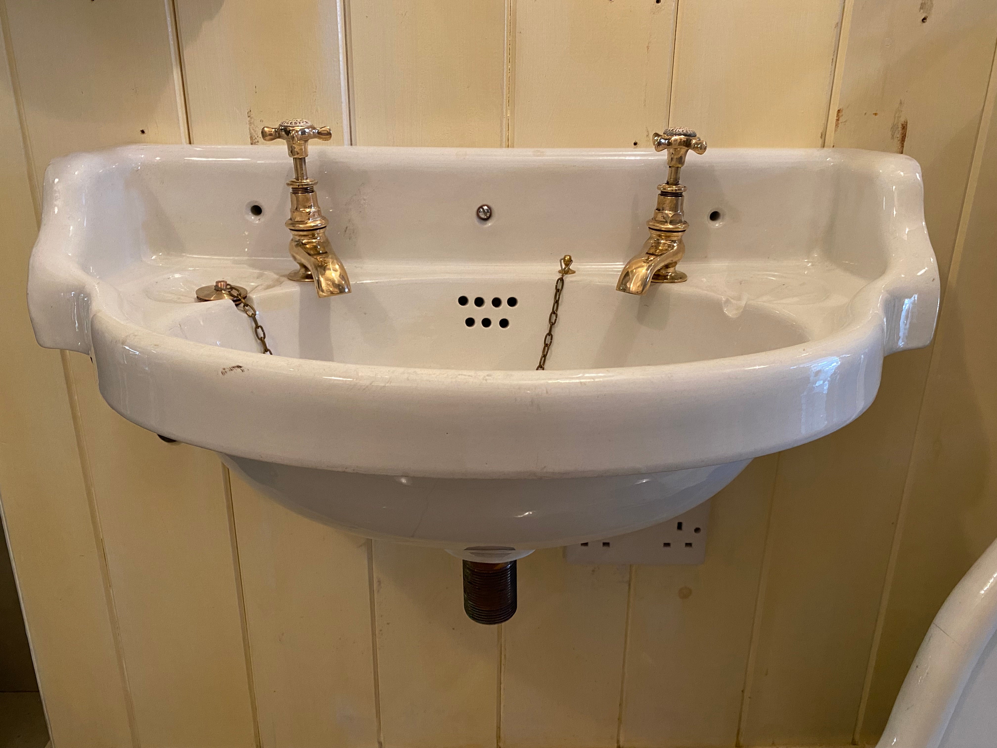 Edwardian Cloakroom Basin C.1900