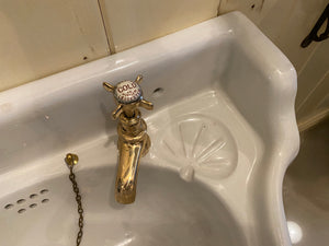 Edwardian Cloakroom Basin C.1900