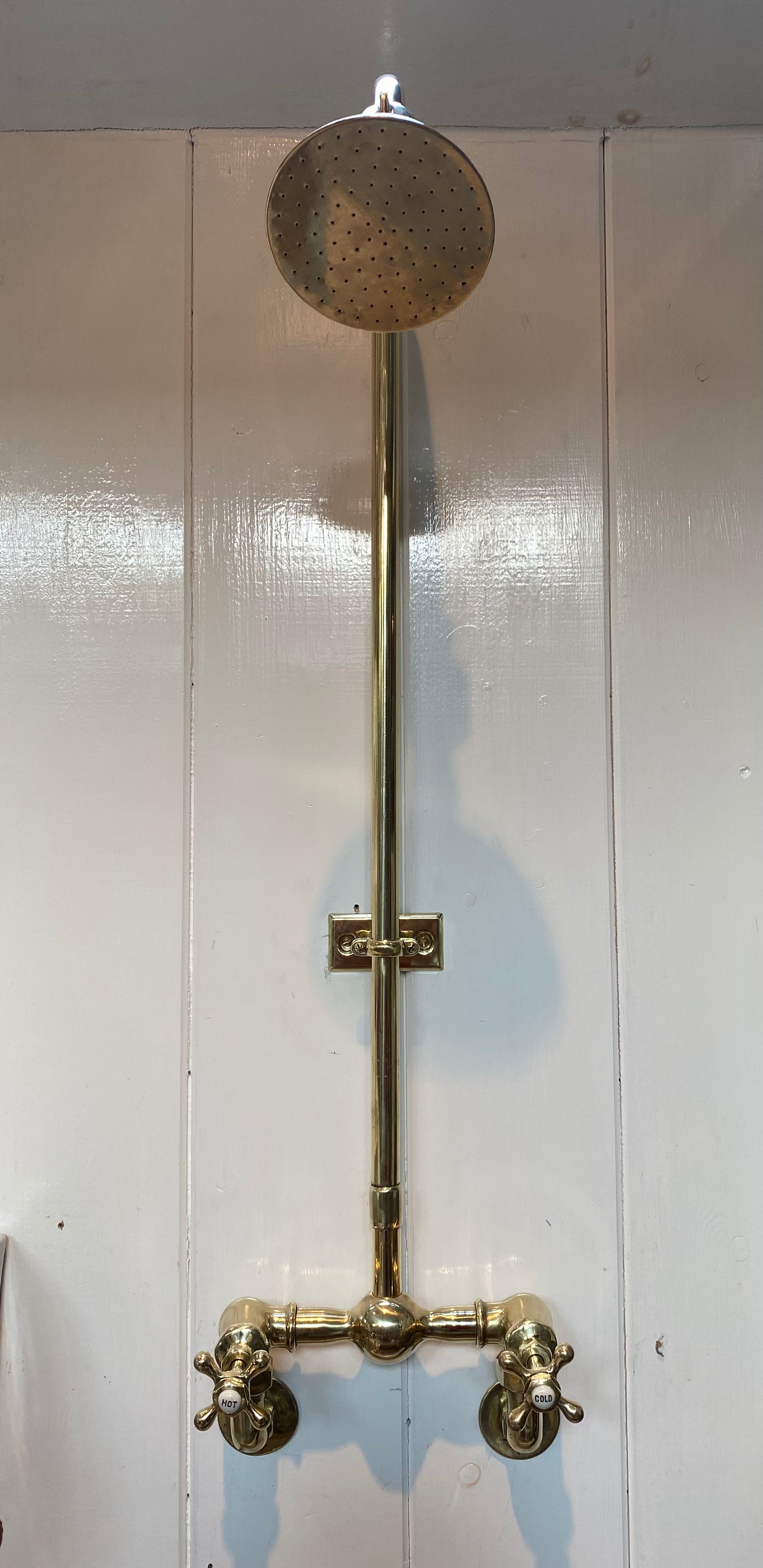 American Wall-Fixing Brass and Copper Shower by 