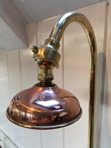 American Wall-Fixing Brass and Copper Shower by "Standard" C.1920