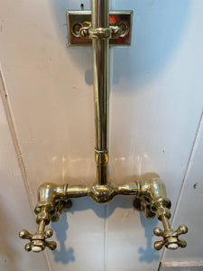 American Wall-Fixing Brass and Copper Shower by "Standard" C.1920