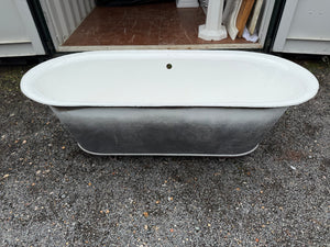 Rare Cast Iron A1 Rogeat et Cie Bath A Lyon C.1900