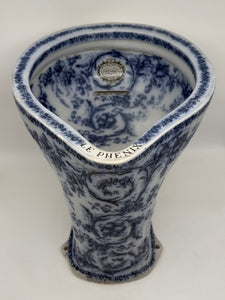 Vintage French "LE PHENIX" Washout Closet by Porcher, Paris C.1889